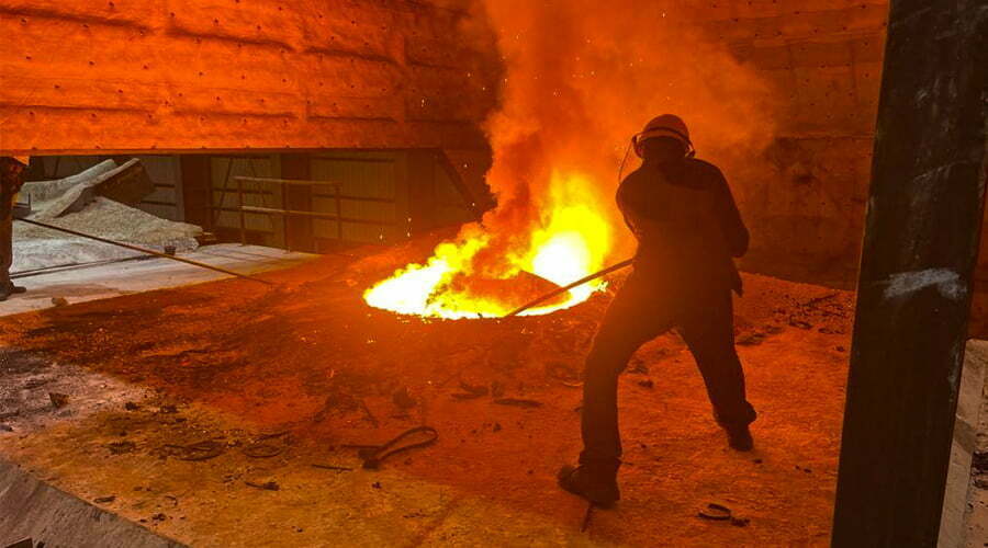 induction furnace construction and working