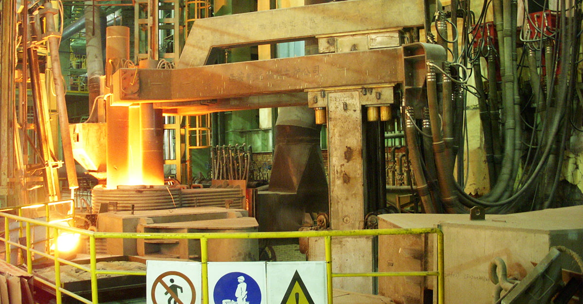 electric arc furnace steelmaking