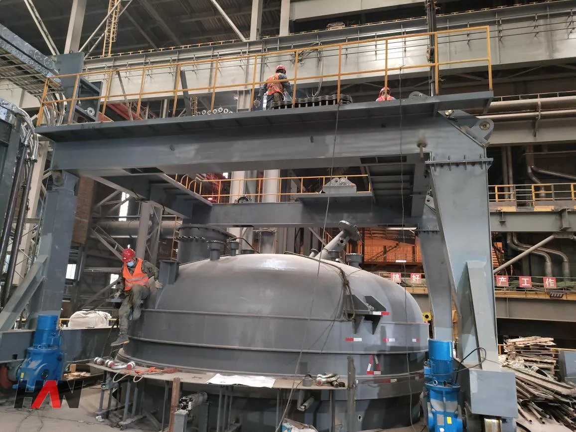 40 Ton VD VOD Vacuum Refining Furnace for Steel Treatment