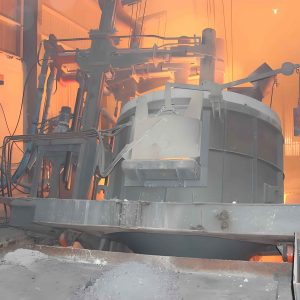 Low Carbon Ferrochrome Refining Equipment for LC FeCr Production