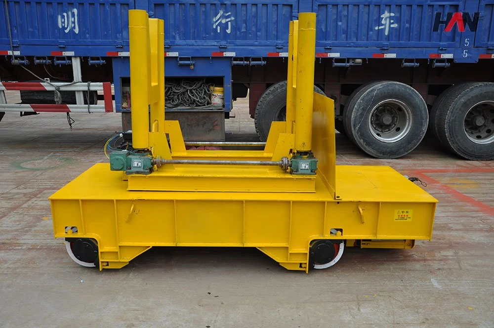 Submerged Arc Furnace Ladle Transfer Car for Steel Casting